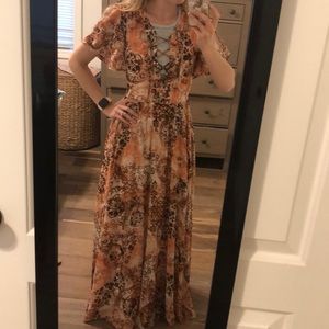 Lulus Summer maxi dress